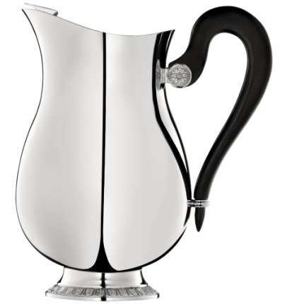 christofle water pitcher malmaison  silver plated 1