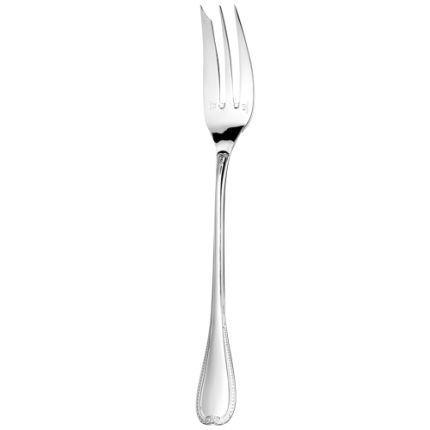 christofle sterling silver serving fork  1