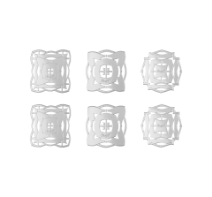 christofle set of 6 silver-plated celebration ornaments 1