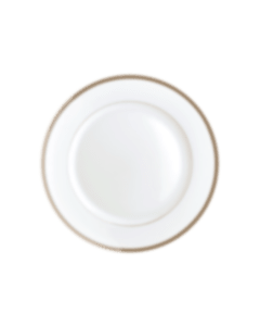 christofle Gilded Porcelain Dessert Plate