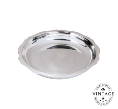 christofle vintage silvered vegetable plate 1