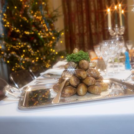 Silver Plated Rectangular Tray with Handles - 49 x 39 cm 