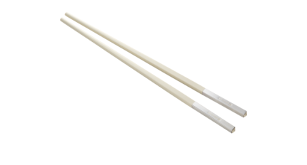christofle chinese chopsticks and chopsticks rest - off white 2