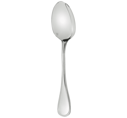 christofle standard table spoon perles  sterling silver 1
