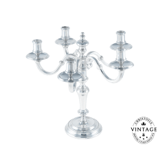 Five light Candelabra, Silverware - Vintage
