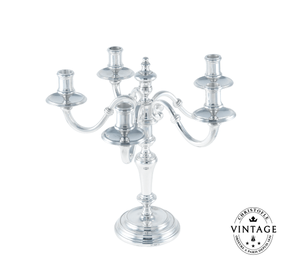 Five light Candelabra, Silverware - Vintage