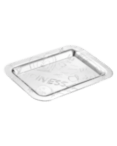 christofle Plateau rectangulaire en métal argenté - 10 x 15 cm