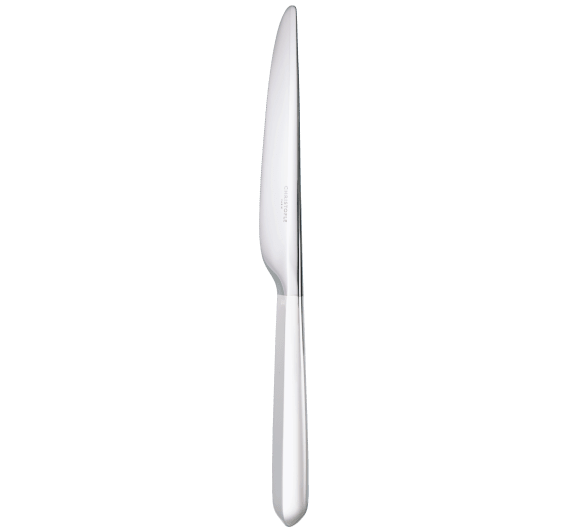 christofle silver-plated serrated dinner knife 1