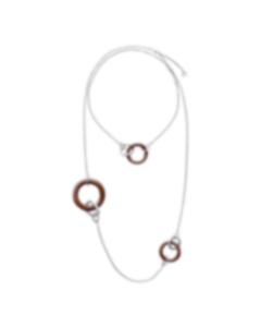 Long necklace Idole de Christofle Bois Sterling silver