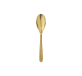 christofle stainless steel coffee spoon - gold colour 2