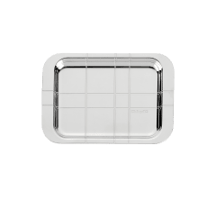 christofle silver-plated rectangular tray - 10 x 15 cm 1