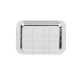 christofle silver-plated rectangular tray - 4 x 6 in 1