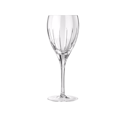 christofle set of 2 red wine crystal glasses 0