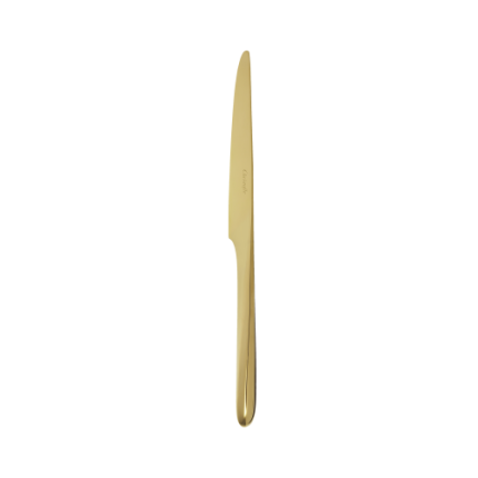 Gold Stainless Steel Dessert Knife 