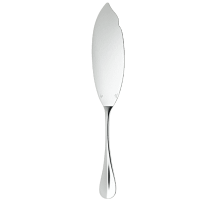 christofle fish serving knife fidelio silver plated  1