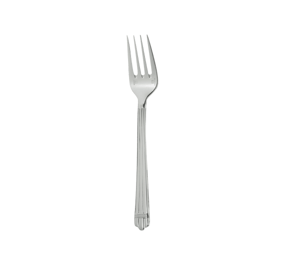 christofle salad fork aria  sterling silver 1