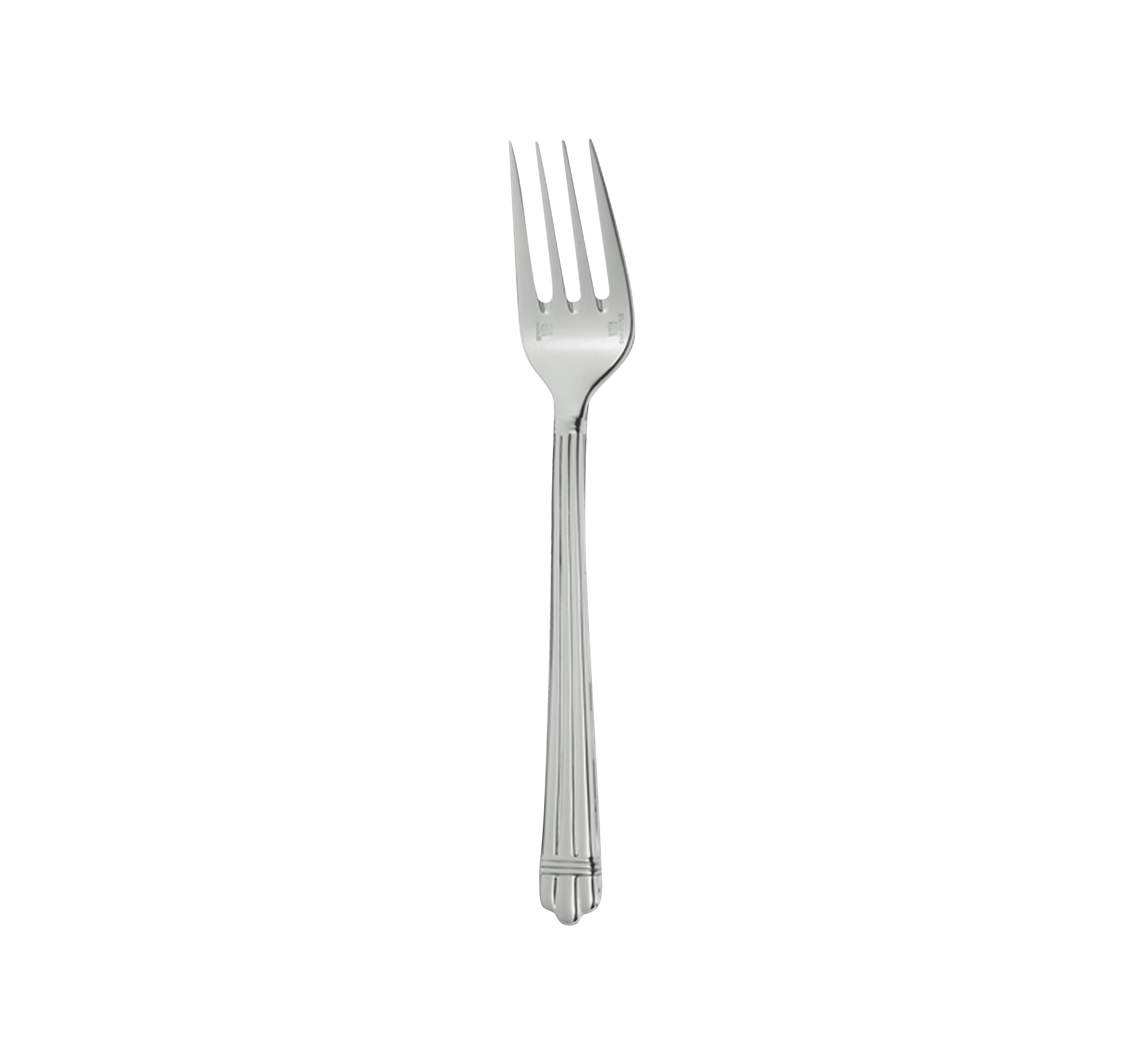 christofle fourchette à salade en argent massif 1