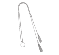 christofle sterling silver eyeglass holder long necklace 0