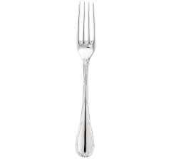 christofle dinner fork rubans  silver plated 1