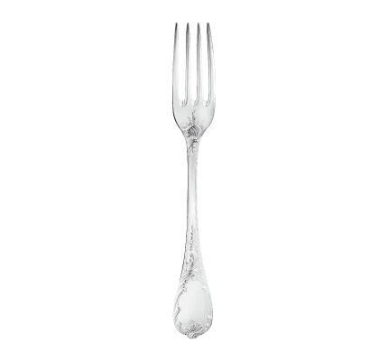 christofle dinner fork marly  silver plated 1