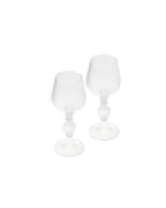 christofle Blown Glass Red Wine Glass Set