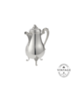 christofle vintage silvered coffee pot 1