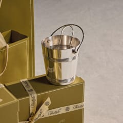 Silvered Biarritz Ice Bucket Vintage