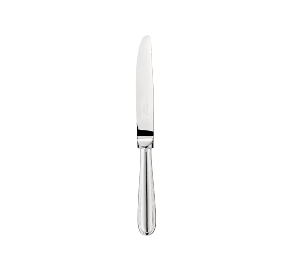 christofle dessert knife perles  silver plated 1