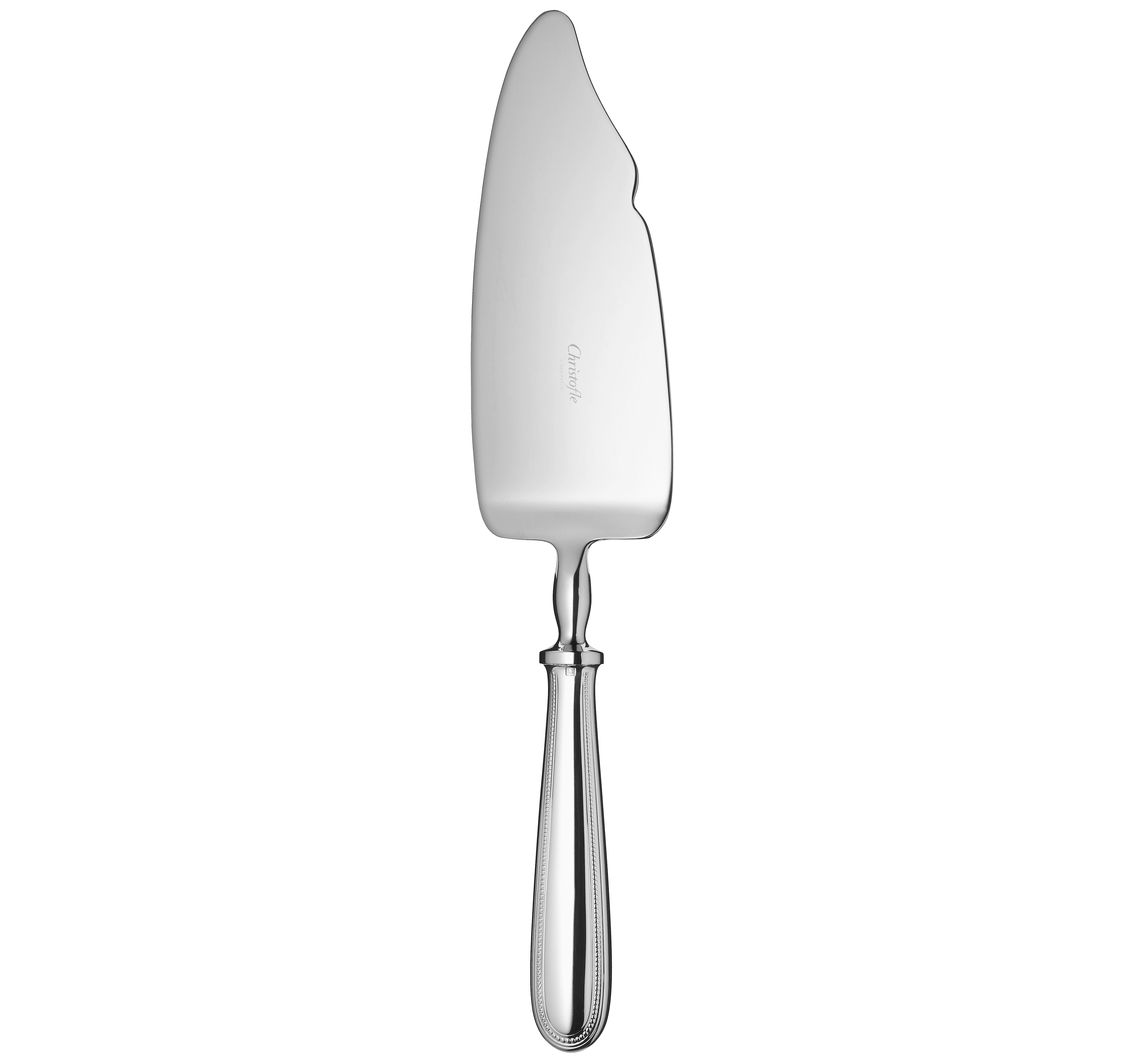 christofle pelle coupante à gâteaux et glace en métal argenté 1