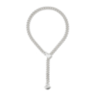 christofle sterling-silver necklace rhodium-plated 1