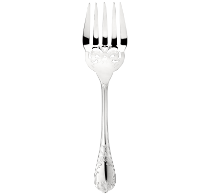 christofle silver-plated fish serving fork 1