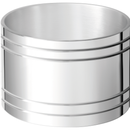 christofle napkin ring nathalie  silver plated 1