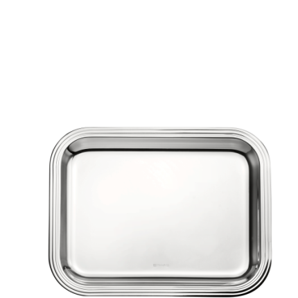 christofle rectangular tray 26x20cm albi  silver plated 1