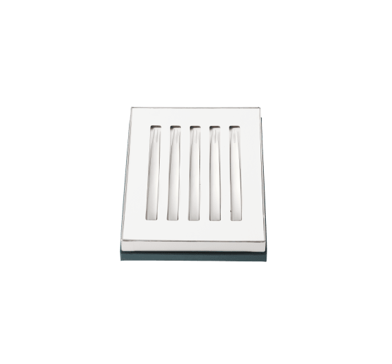 christofle set of 5 forks sweetness silver plated b00013187 4