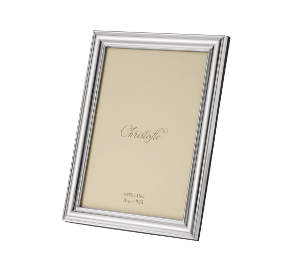 christofle sterling silver picture frame - for 13 x 18 cm photos 0