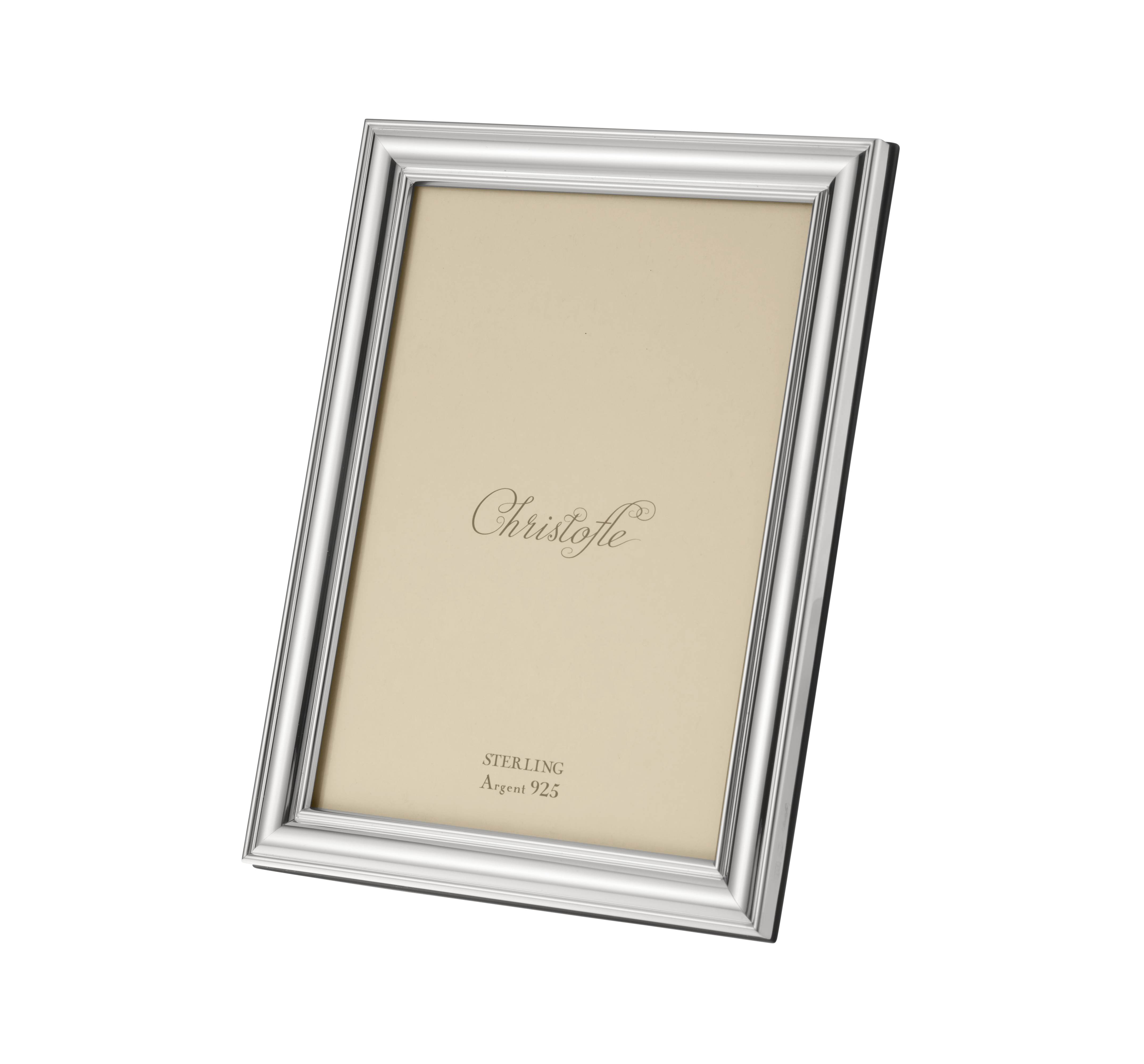 christofle sterling silver picture frame - for 13 x 18 cm photos 0
