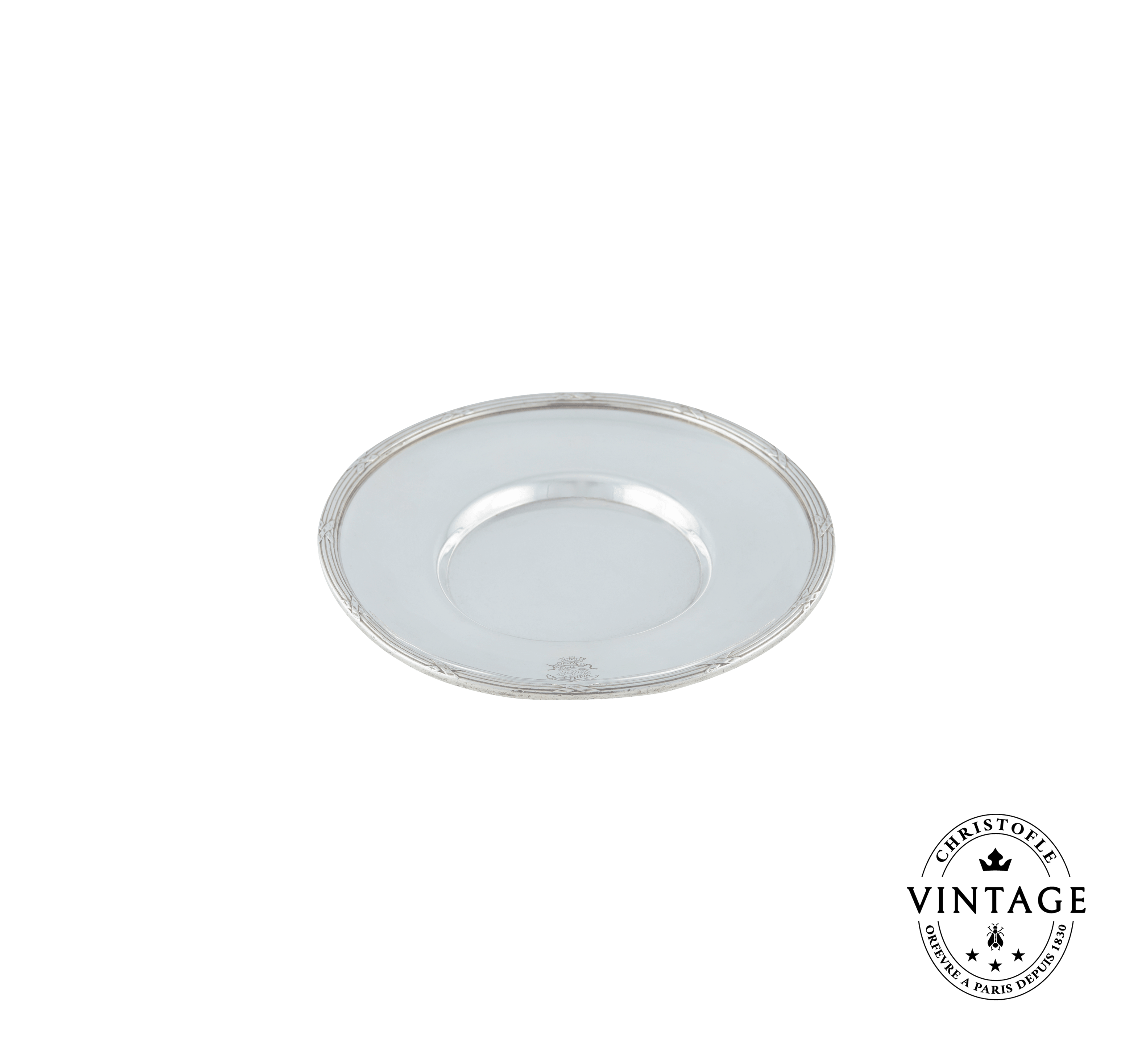 Plate, Silverware - Vintage