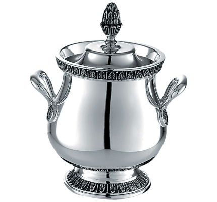 Sugar bowl Malmaison  Silver plated