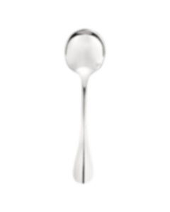 christofle cream soup spoon fidelio  silver plated 1