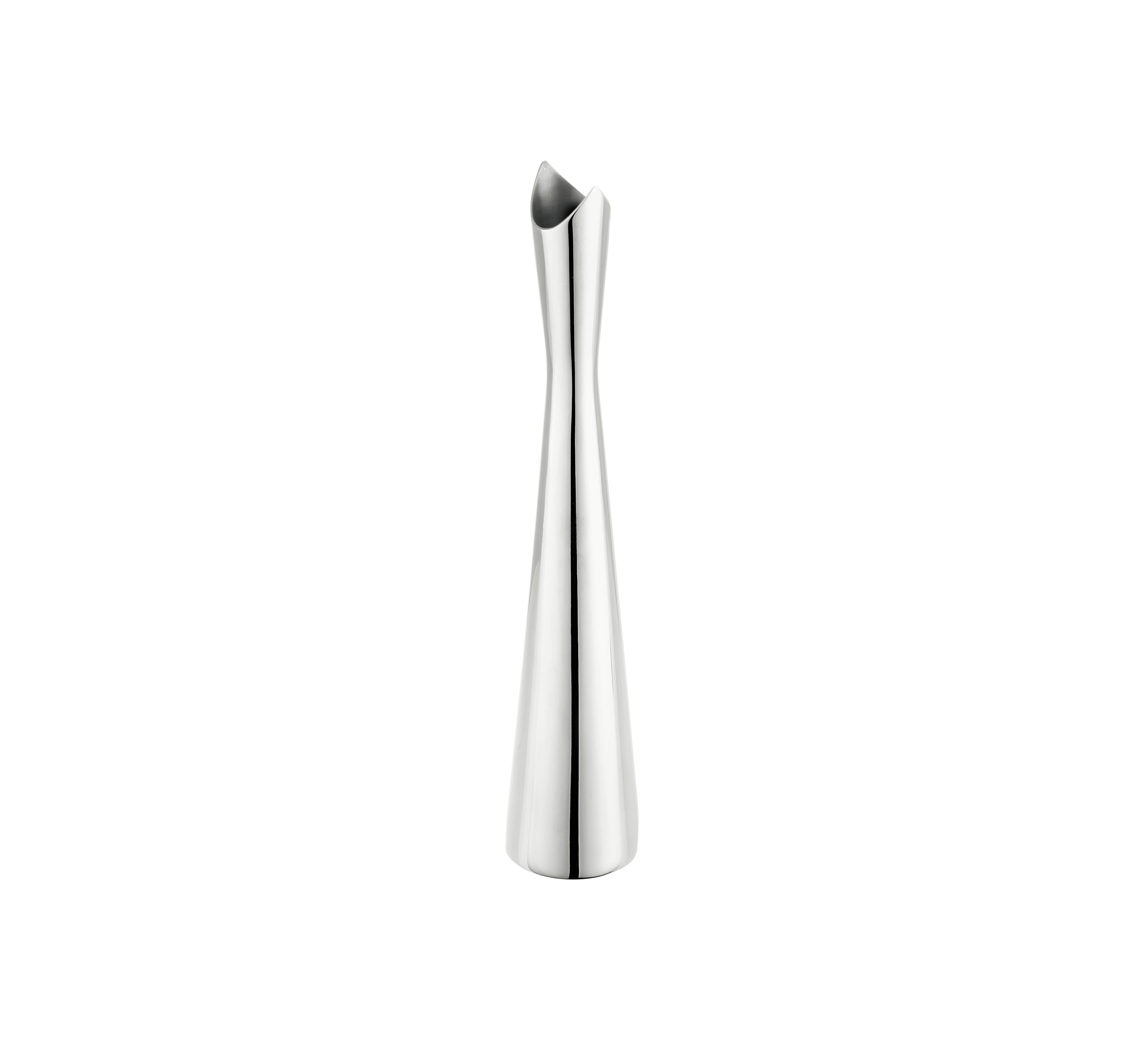 Silver-Plated Cardinal Vase