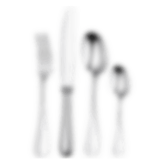 christofle 24-piece silver-plated flatware set with free chest 2