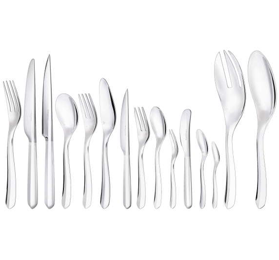 christofle 77-piece flatware set for 6 people with free 3 drawers chest 1