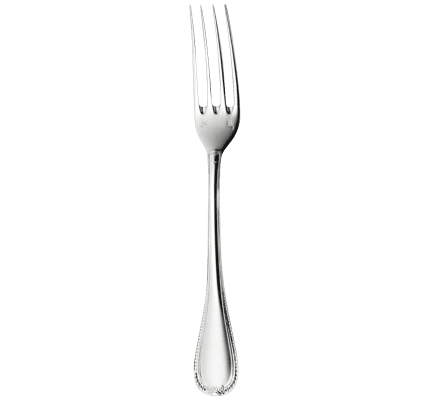 christofle standard dinner fork malmaison  sterling silver 1