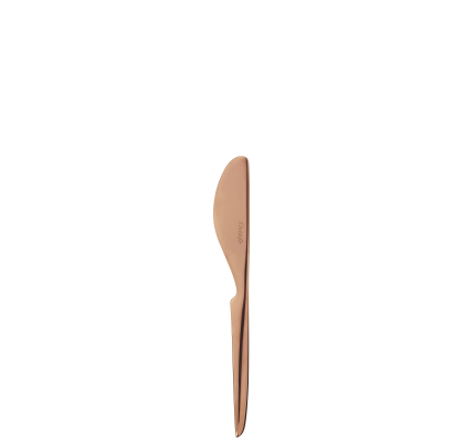 christofle copper stainless steel butter spreader 1