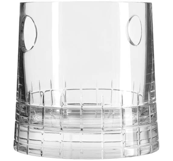 christofle ice bucket graphik  crystal 1
