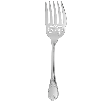 christofle silver-plated fish serving fork 0