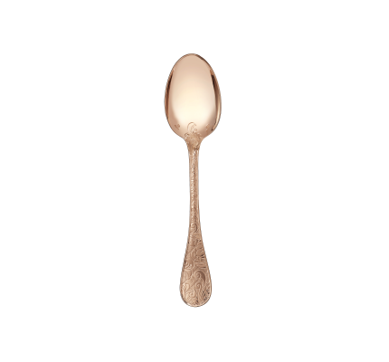christofle dessert spoon jardin d'eden silver plated pink gold 00054014000501 1