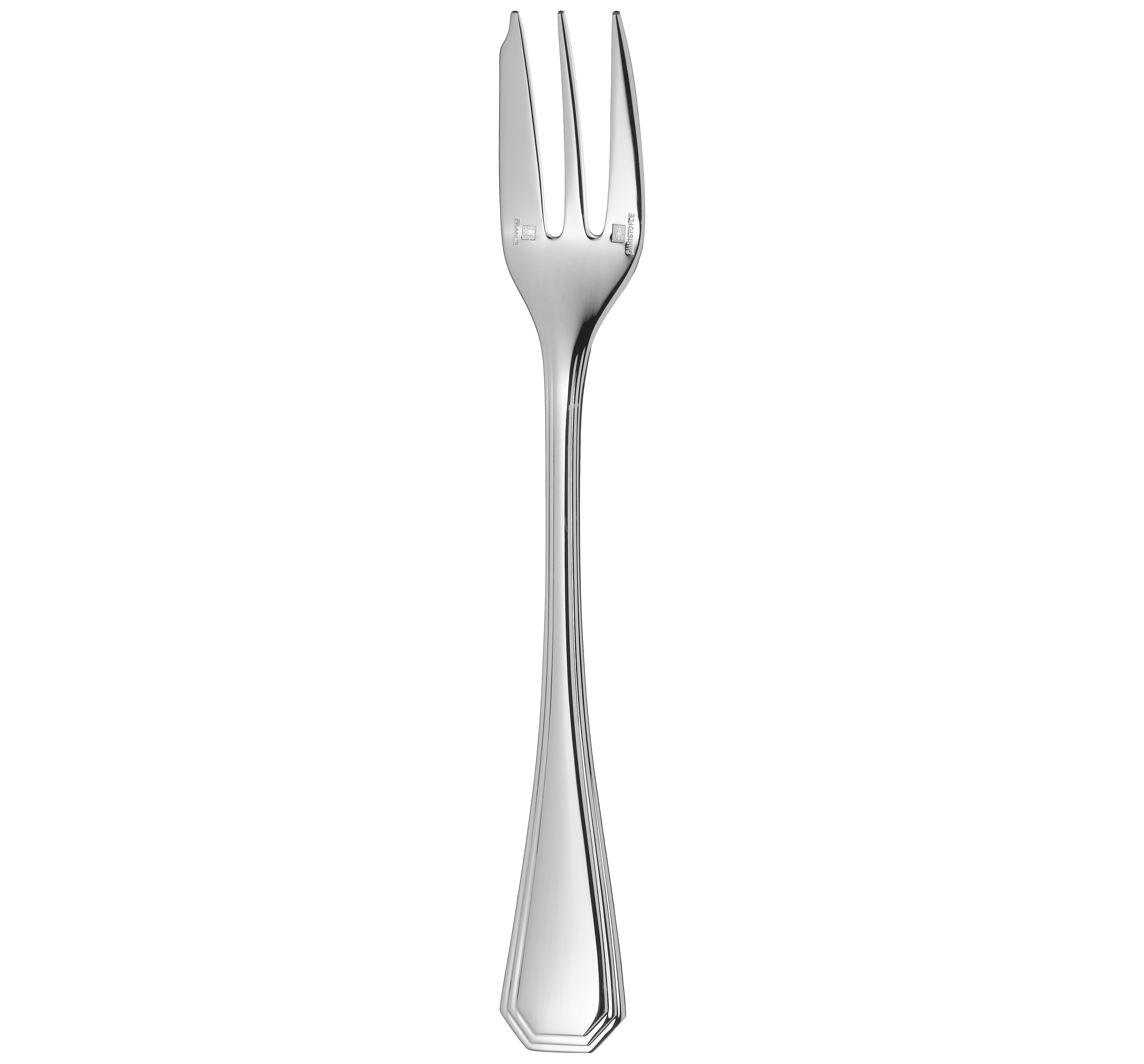 christofle fourchette à gâteaux en métal argenté 3
