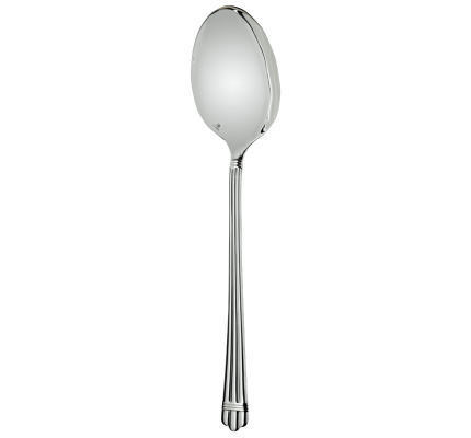 christofle serving spoon aria  silver plated 1