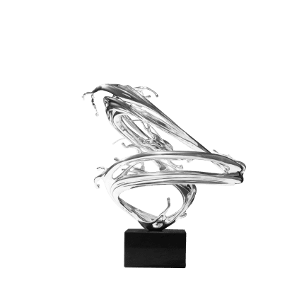 christofle xingyun, the flowing dragon - small size (18 cm - 7,1 in) 6